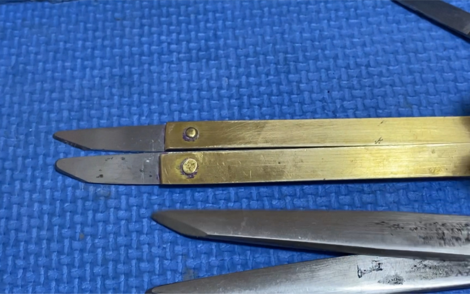 自用第三套修光刀介绍王泽扬巴林石雕刻