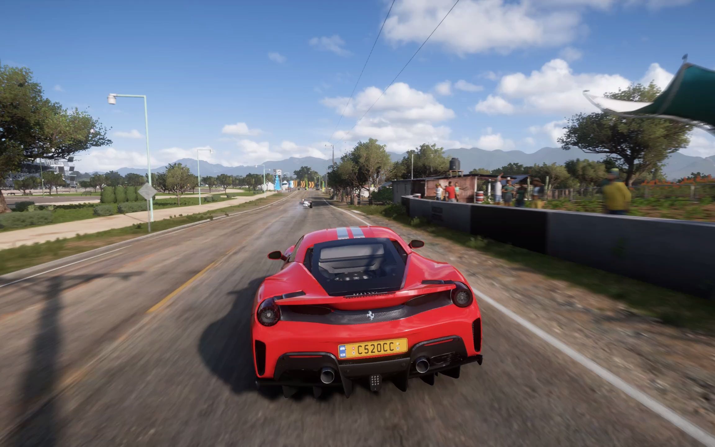 【地平线5原厂车试驾】法拉利488 pista-挑战干净的跑完比赛-forza