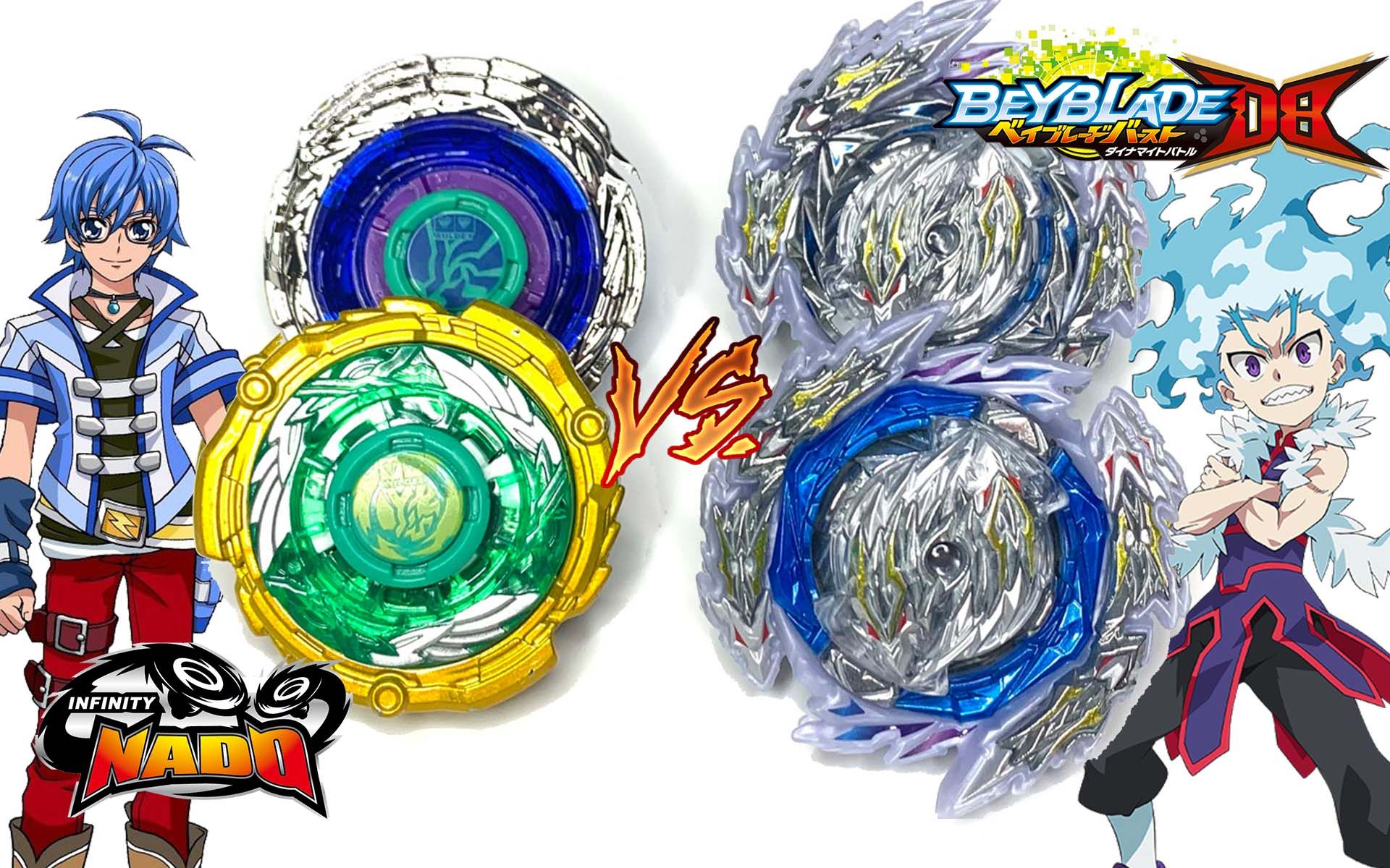 【陀螺对战】飓风战魂3『烈风聚合体』vs db最强攻击型『罪恶神枪.kr.