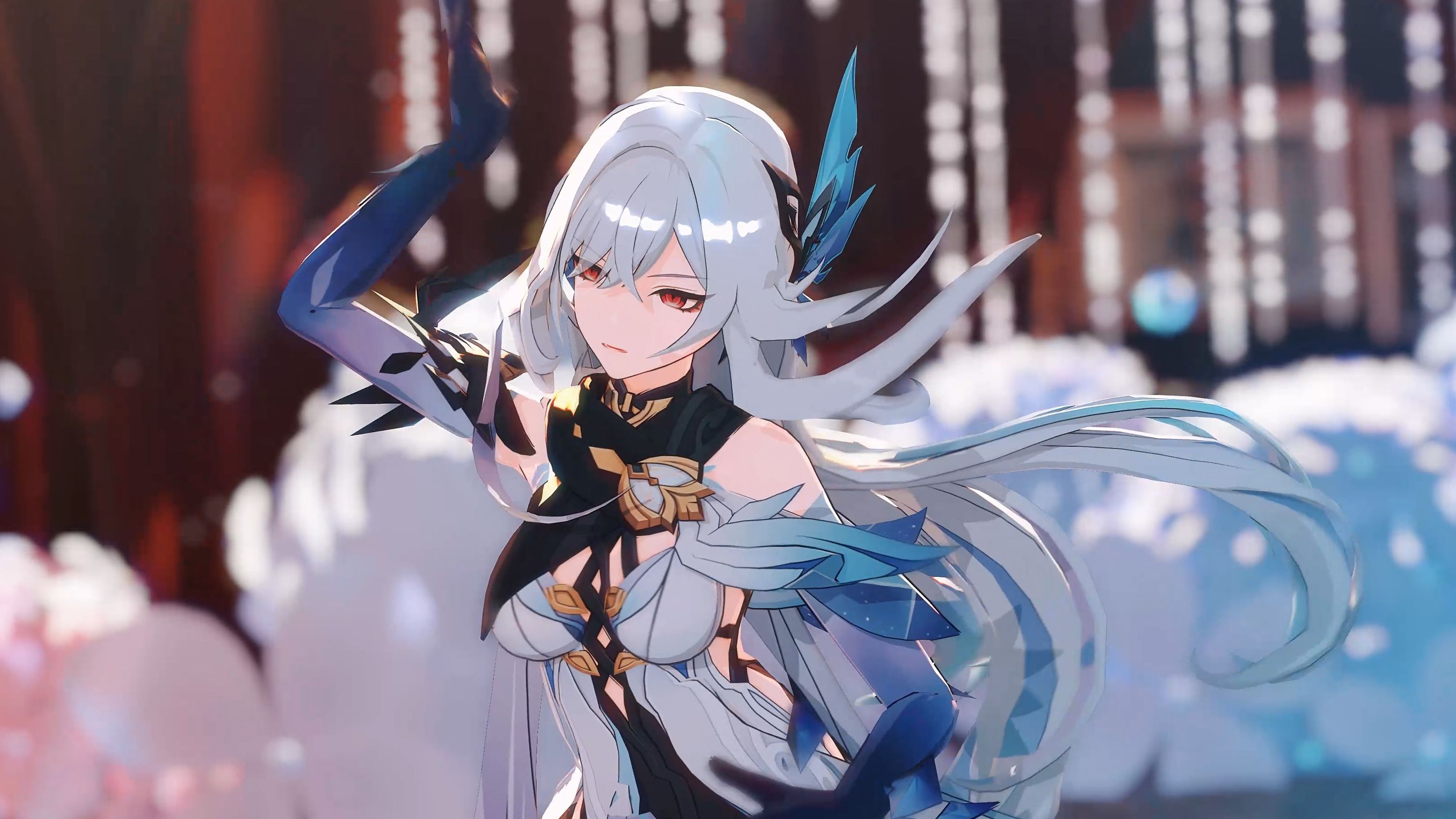 【原神mmd】7rings-丝柯克