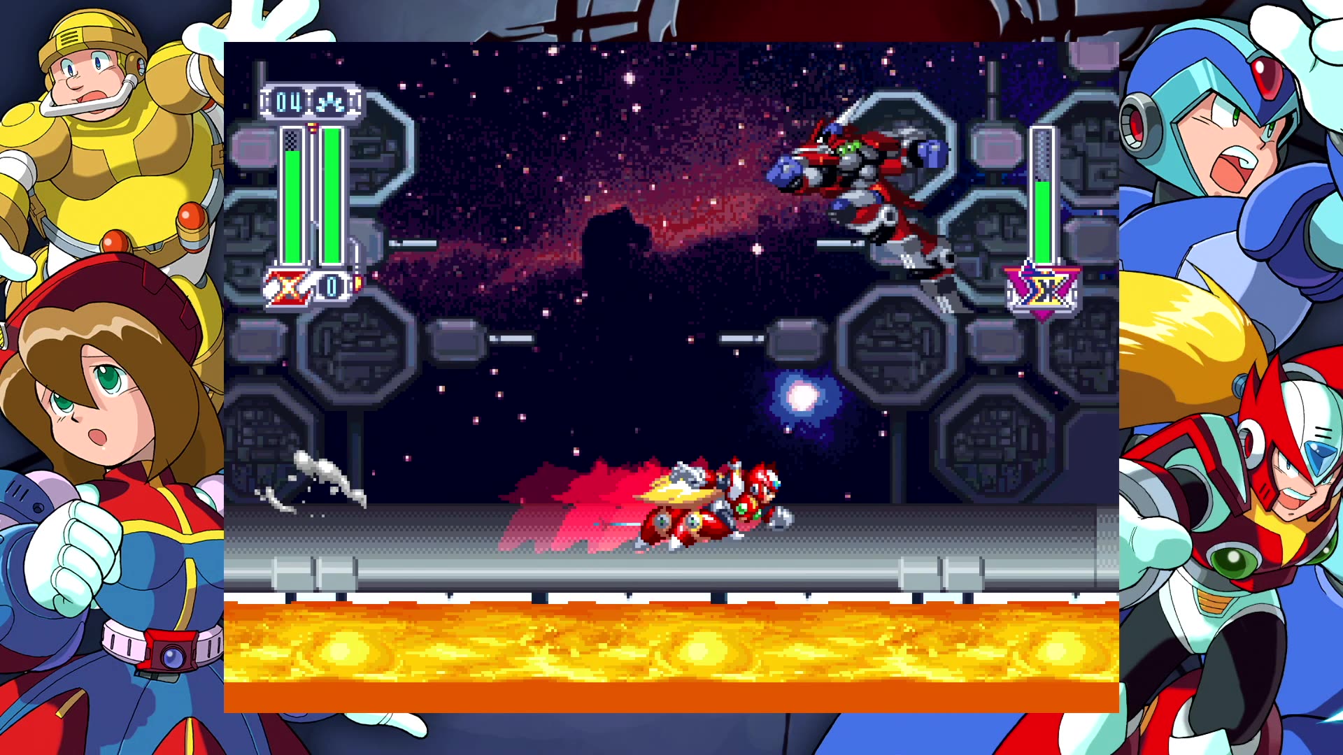 试一试失礼剑 洛克人x4