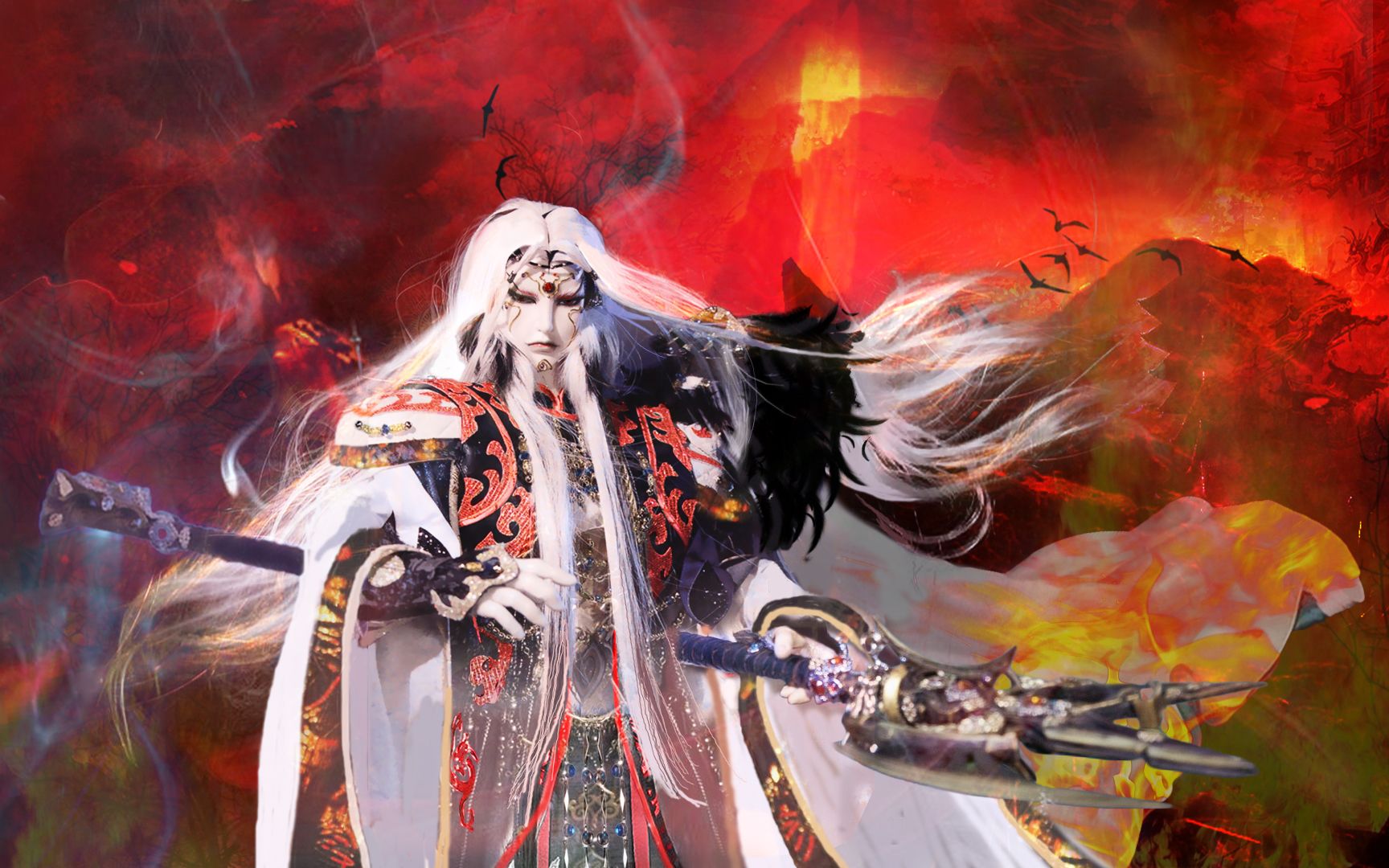 【霹雳布袋戏】贺龙戬出场两周年之浴火重生(妖市群像)