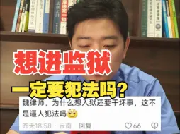 Video herunterladen: 入狱需要犯法么？