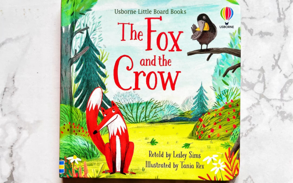 [图]Beta的英音绘本—《The Fox and the Crow》标准英语朗读