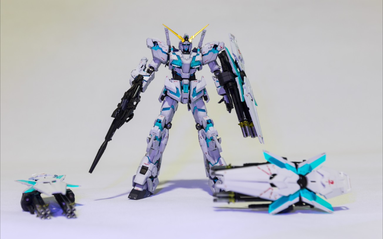 rg独角兽全装备 毁灭模式  三盾加特林