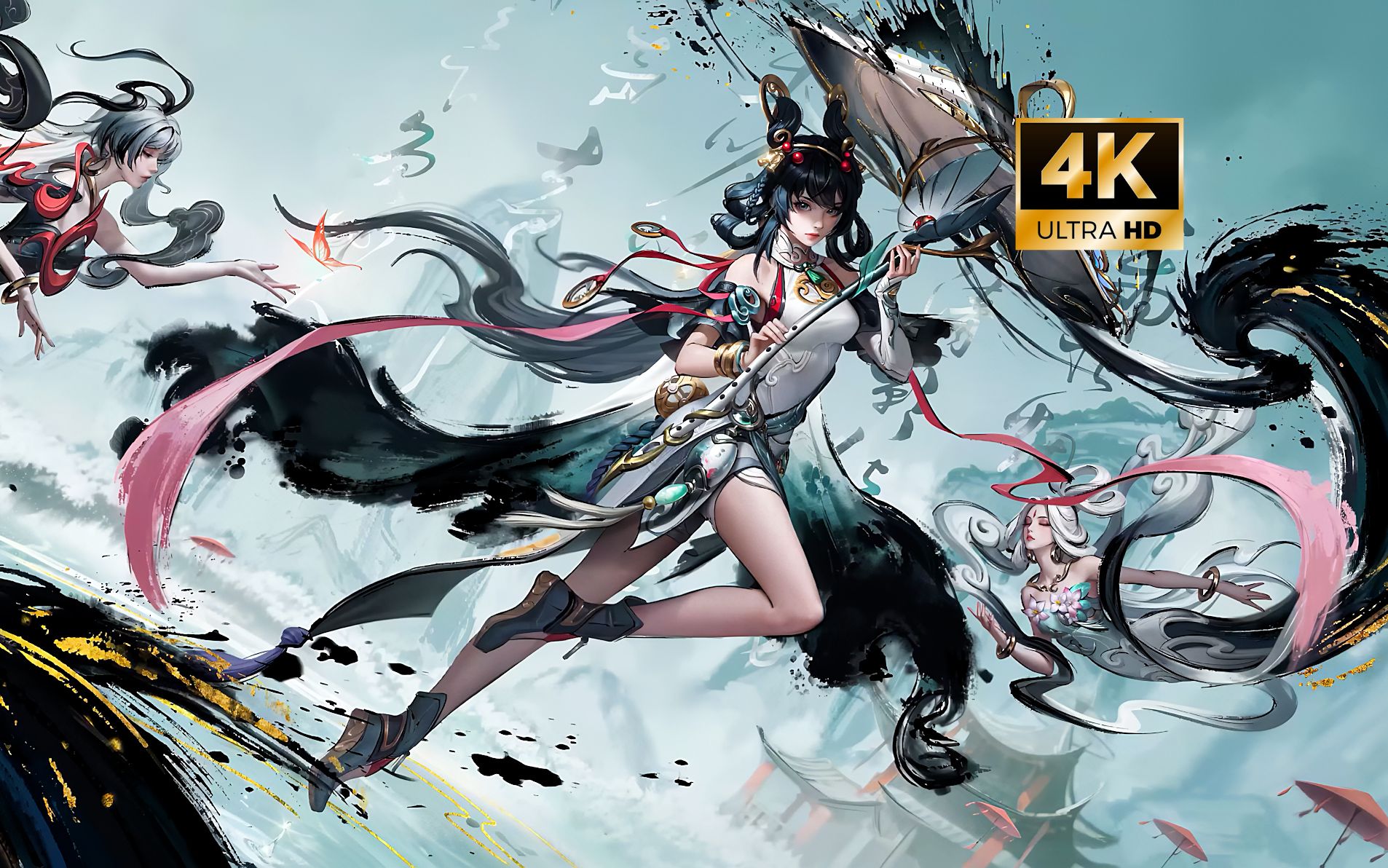 「公孙离-离恨烟」4k动态壁纸分享-刘螺香-王者荣耀-哔哩哔哩视频