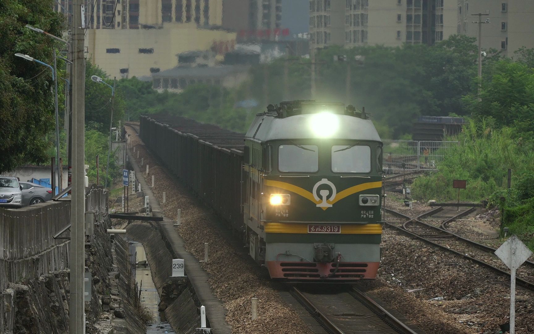 梅坎铁路 · 42216次梅州站六道发车