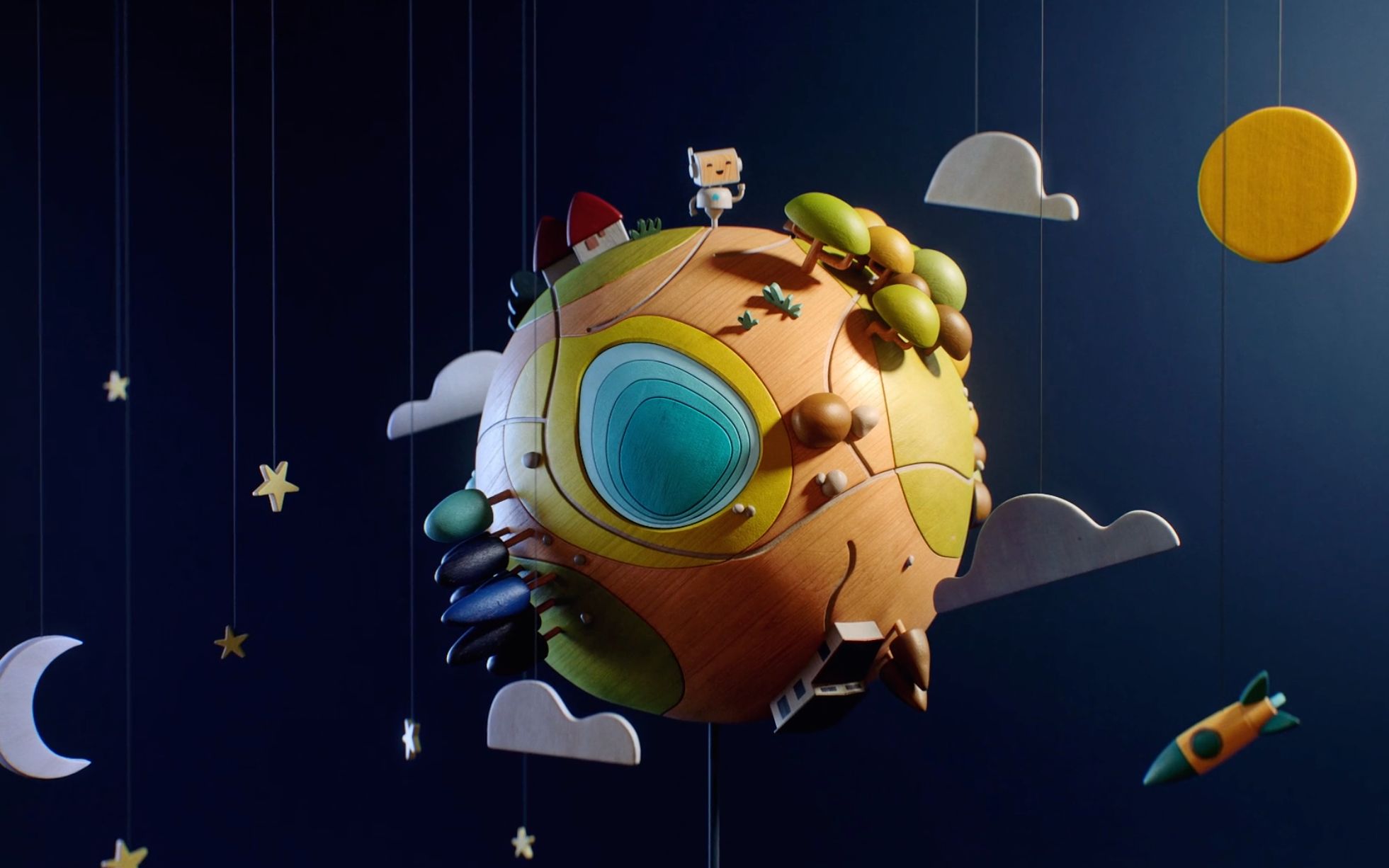 木偶与机械装置的迷人视觉效果