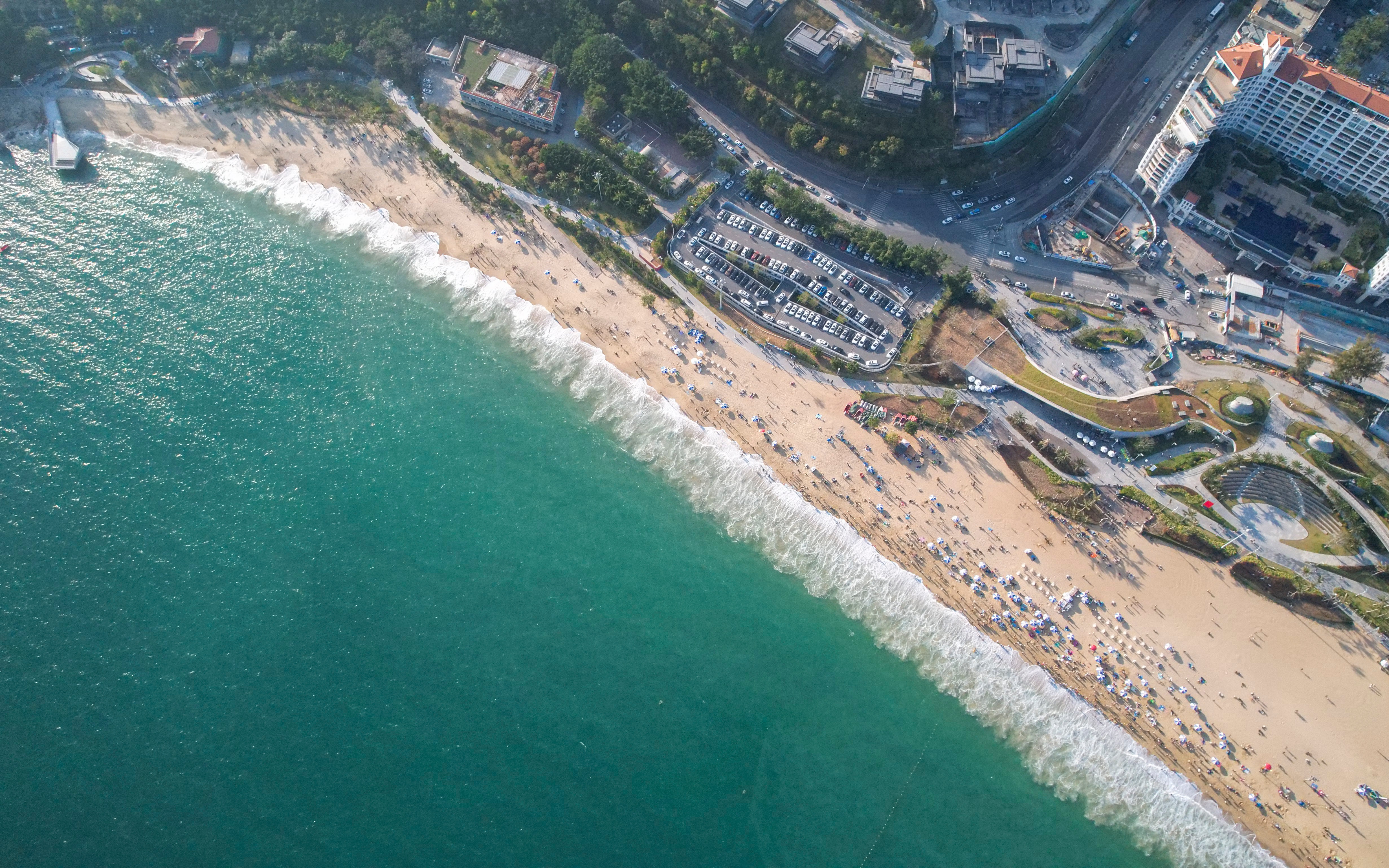 4k航拍,原片直出无调色.