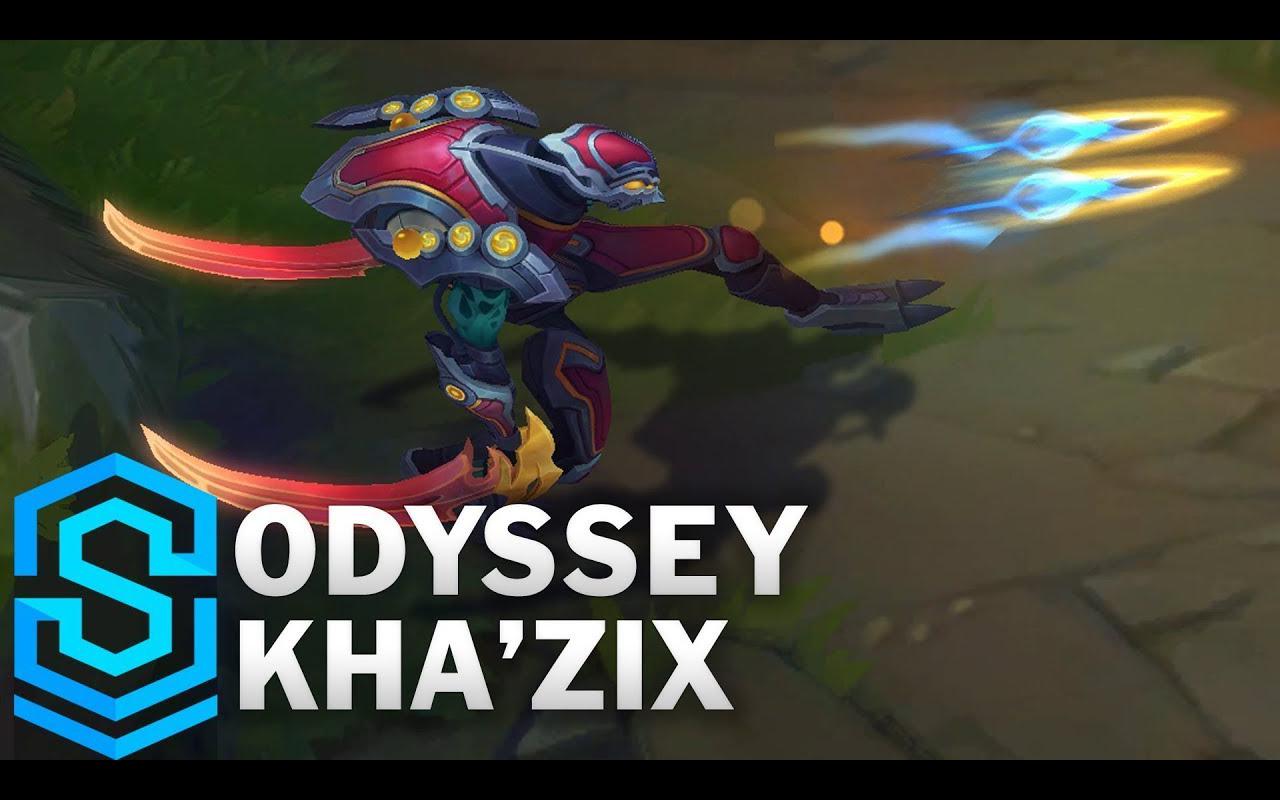 「皮肤档案室」卡兹克·虚空掠夺者 —— 奥德赛 - 英雄联盟_哔哩哔哩