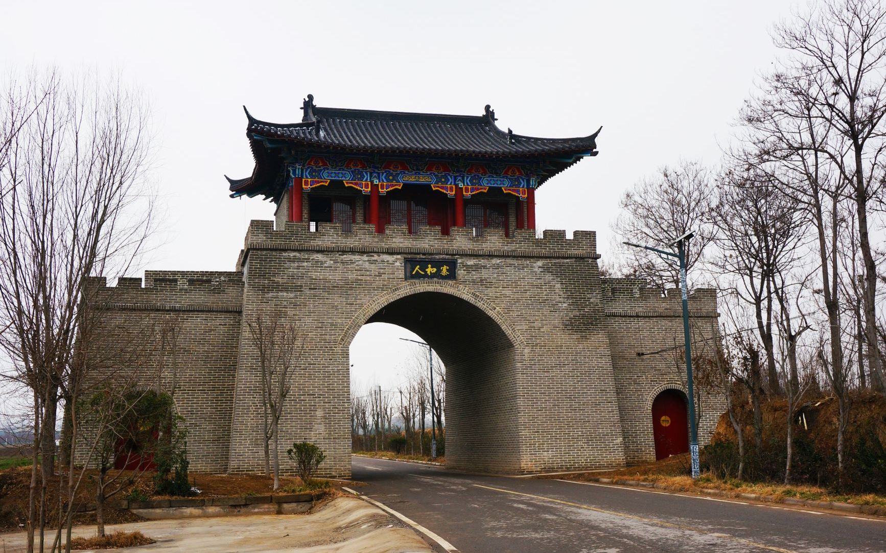 恰逢大雪,穿越回几百年前的明清时代,触摸历史的印记——1,初入人和寨