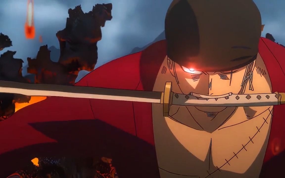 【海贼王素材索隆分享】干个饭怎么还放大招了呢