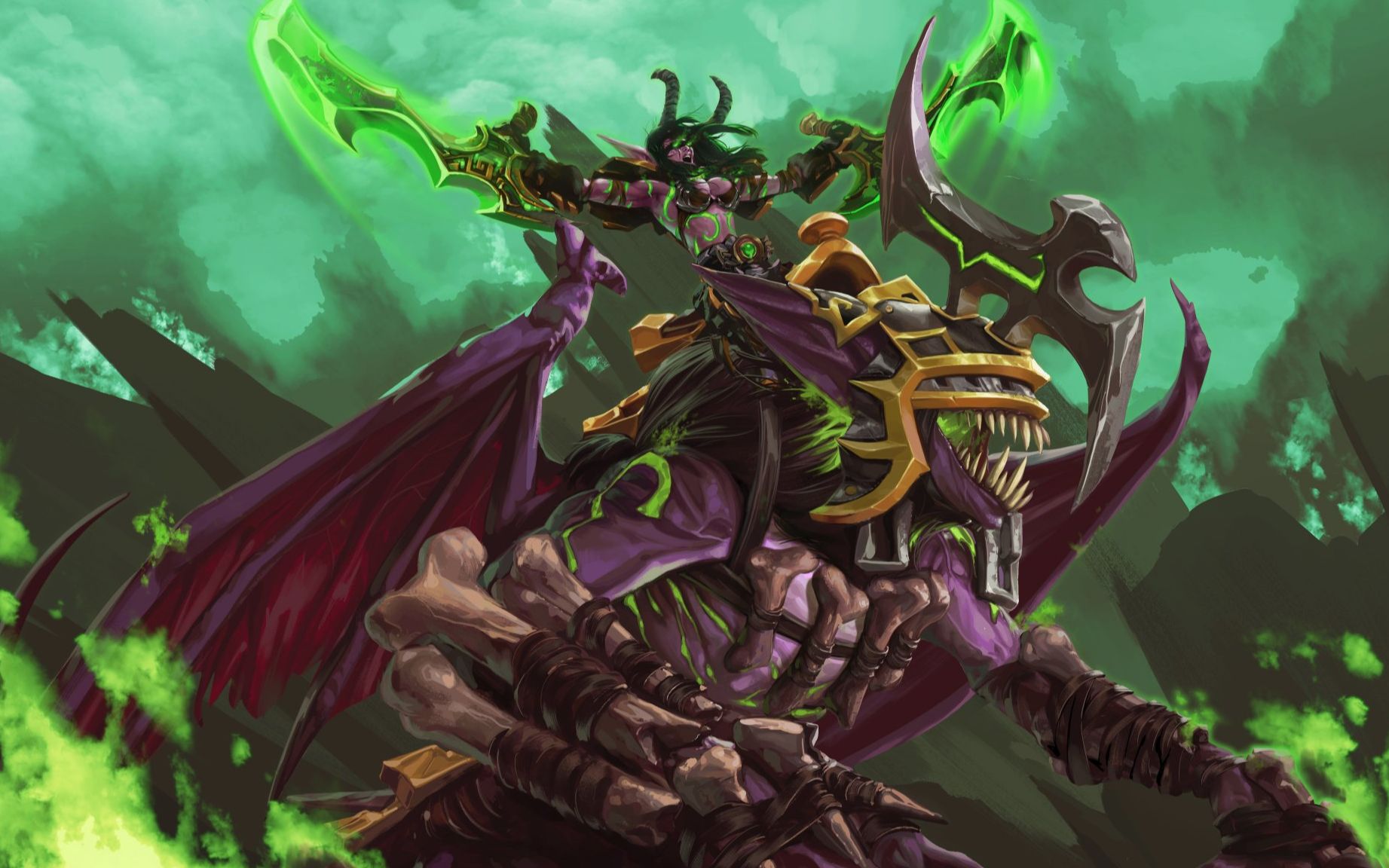 炉石中参与橙卡最多的史诗级otk 屠魔者:"你们是什么魔鬼?