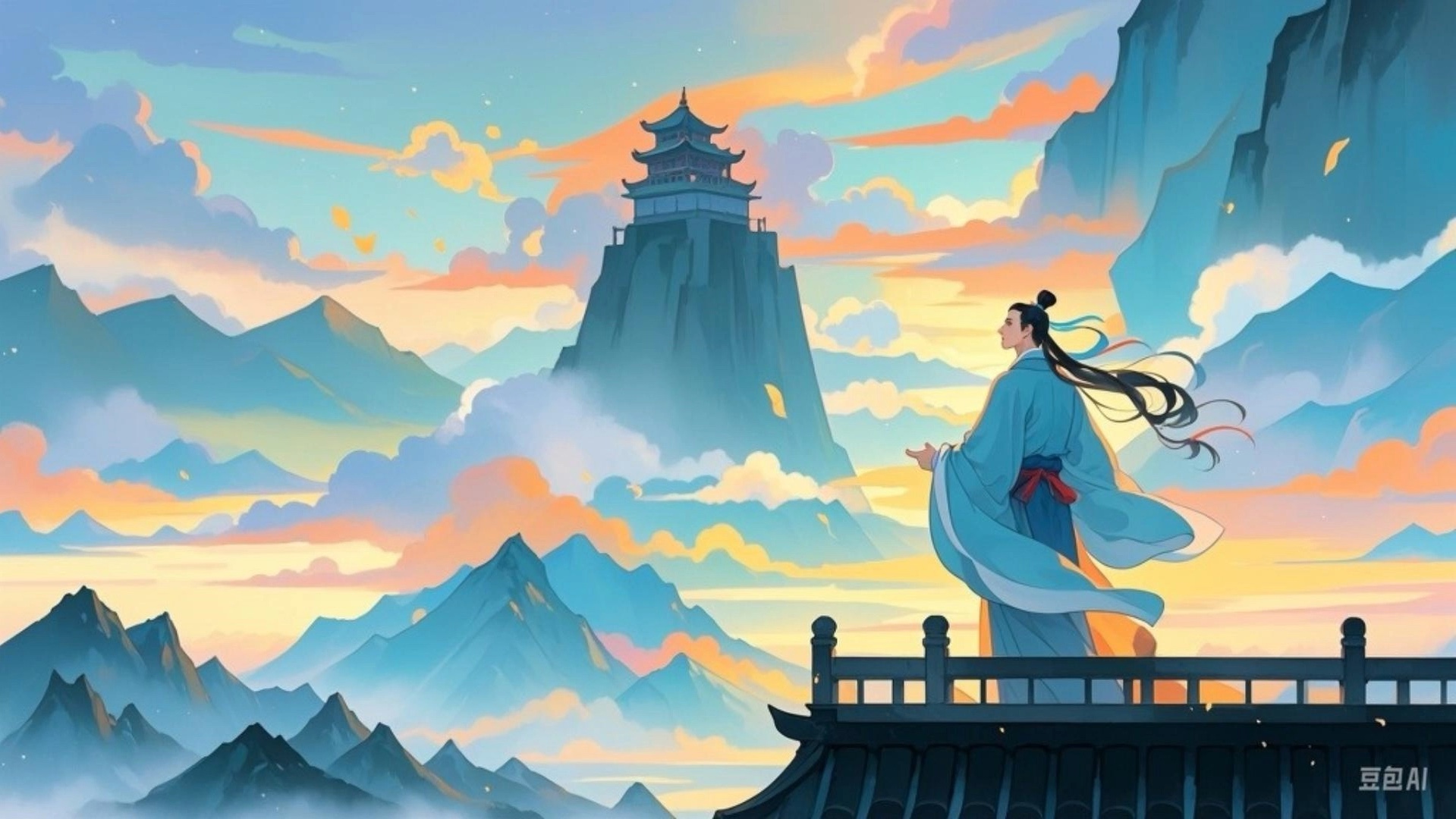 [古诗词音乐系列]唐-李白-早发白帝城