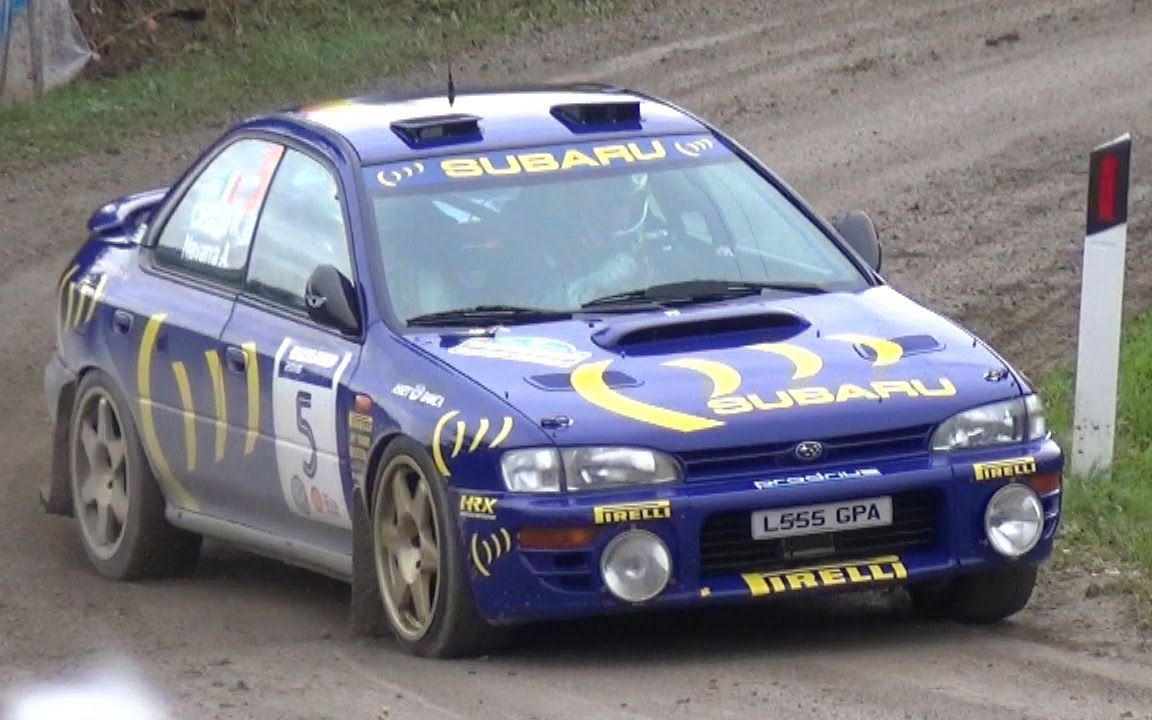 斯巴鲁impreza555gc8gra在拉力传奇2020