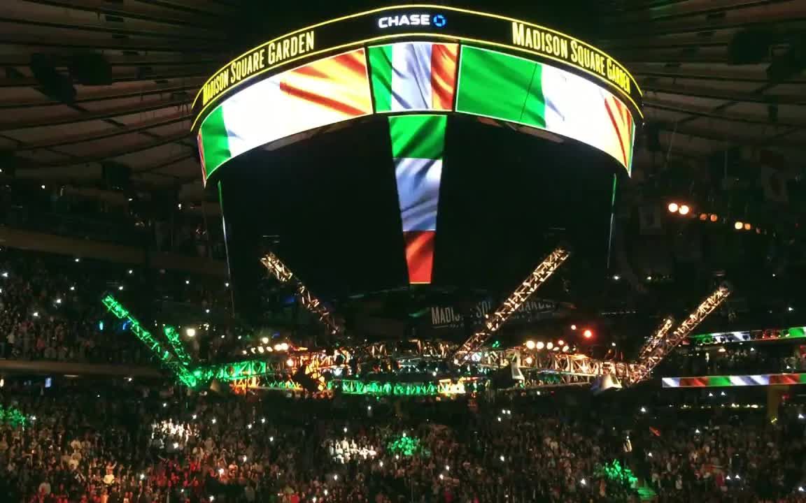 [图]臭名昭著！UFC205嘴炮出场现场·The Foggy Dew& I Get Money (麦迪逊广场花园）