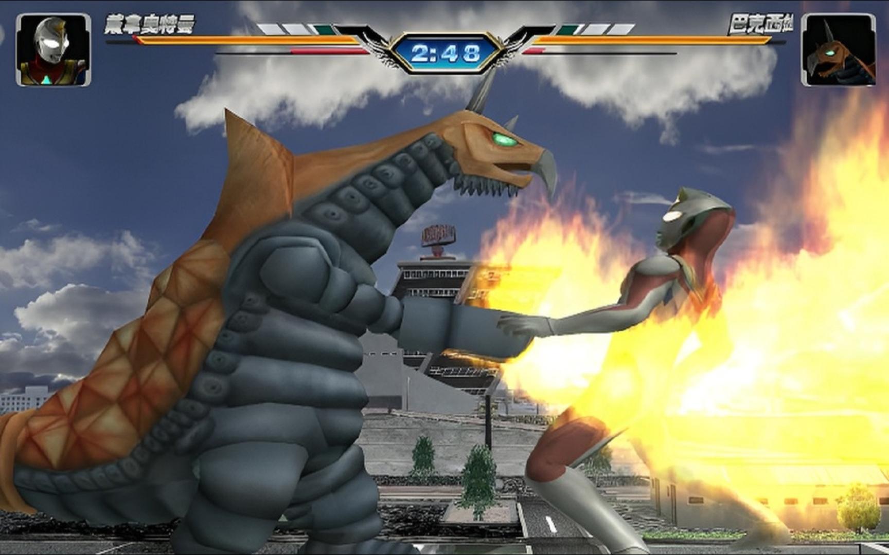 【奥特曼格斗进化3】粉丝点播:戴拿vs巴克西姆