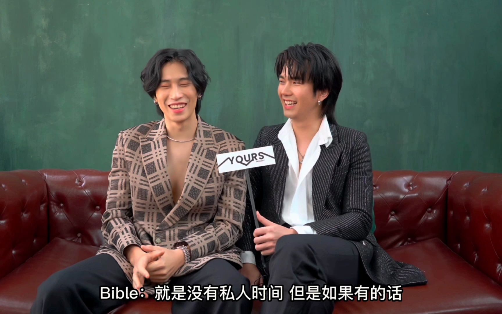 【BibleBuild】YOURS此刻2022九月刊采访完整版 自存720P哔哩哔哩bilibili