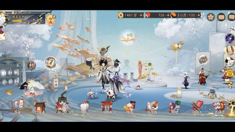 织梦莲庭 阴阳师六周年庭院皮背景音乐鉴赏 哔哩哔哩