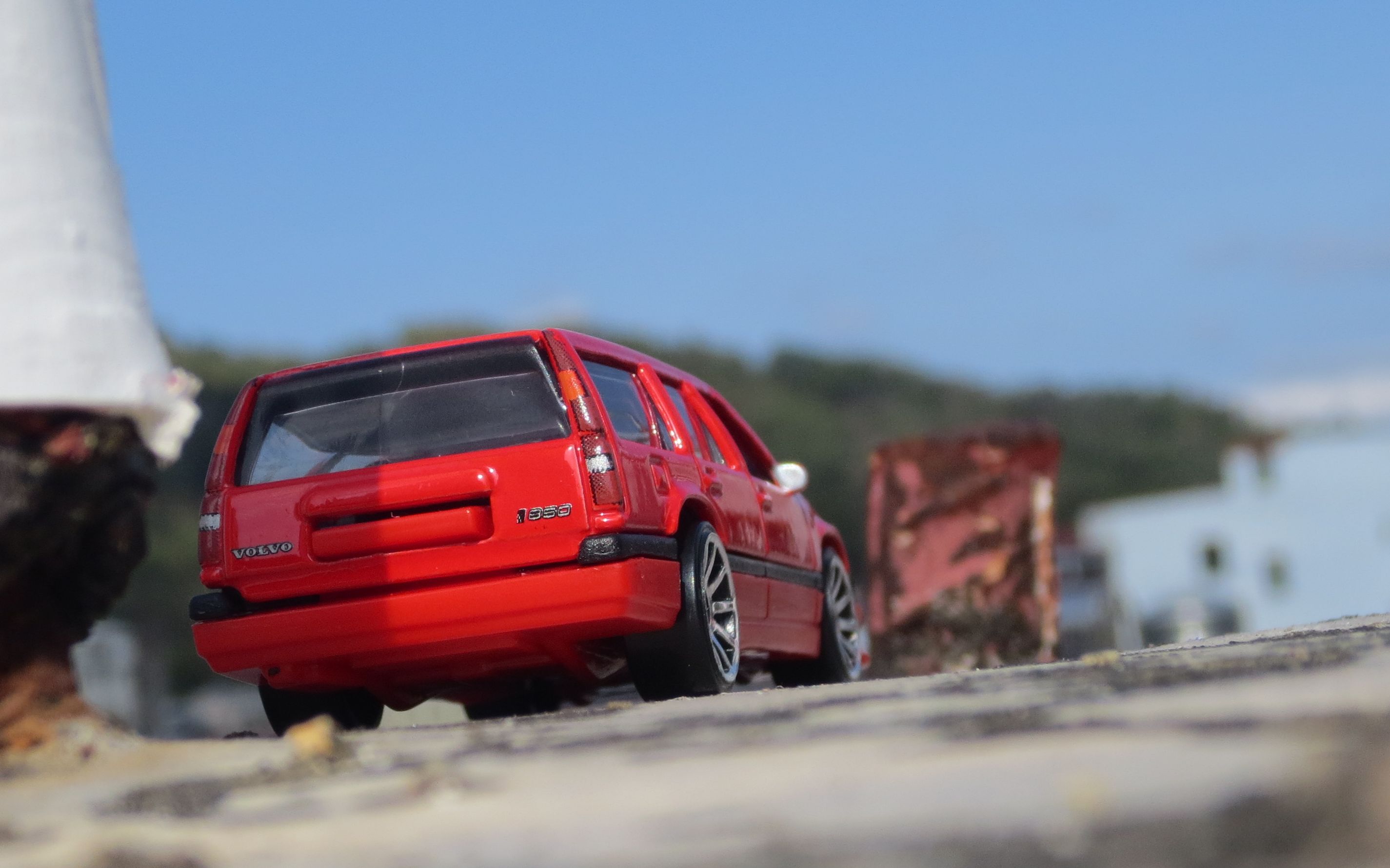 活动作品萌新测评风火轮沃尔沃850r旅行车068