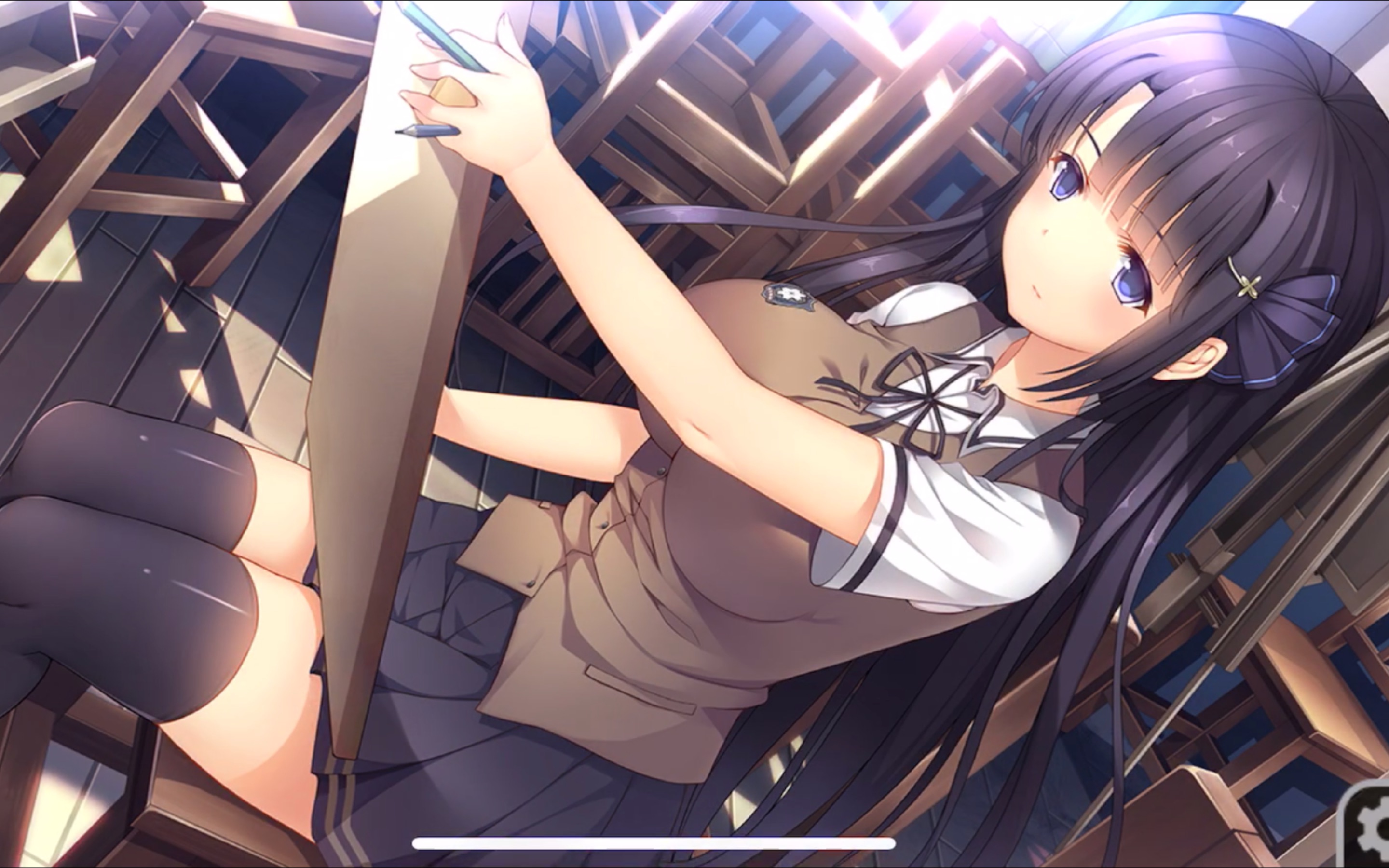 手机版《三色绘恋》游戏实况第四期