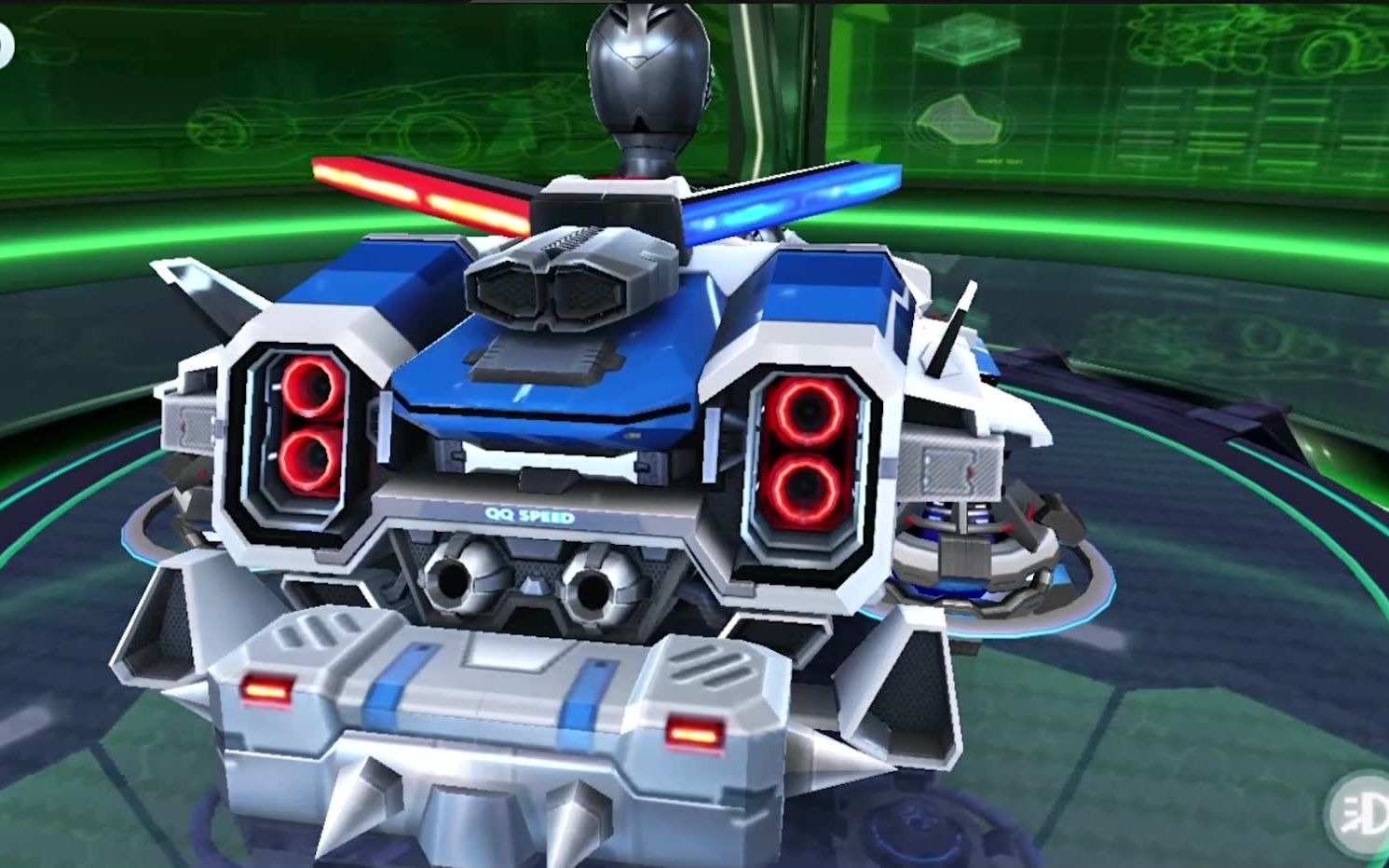 qq飞车手游首辆首辆悬浮b车sky0 模型展示及其试跑~_哔哩哔哩_bili