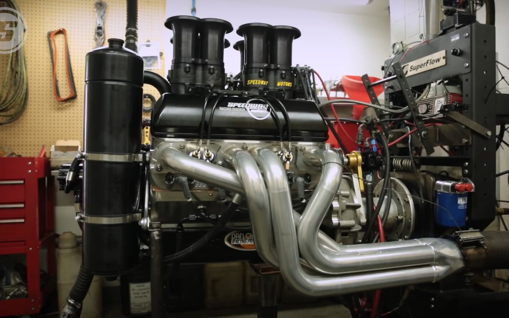 [图]410 Sprint Car Build Ep 14 Engine Build and Dyno