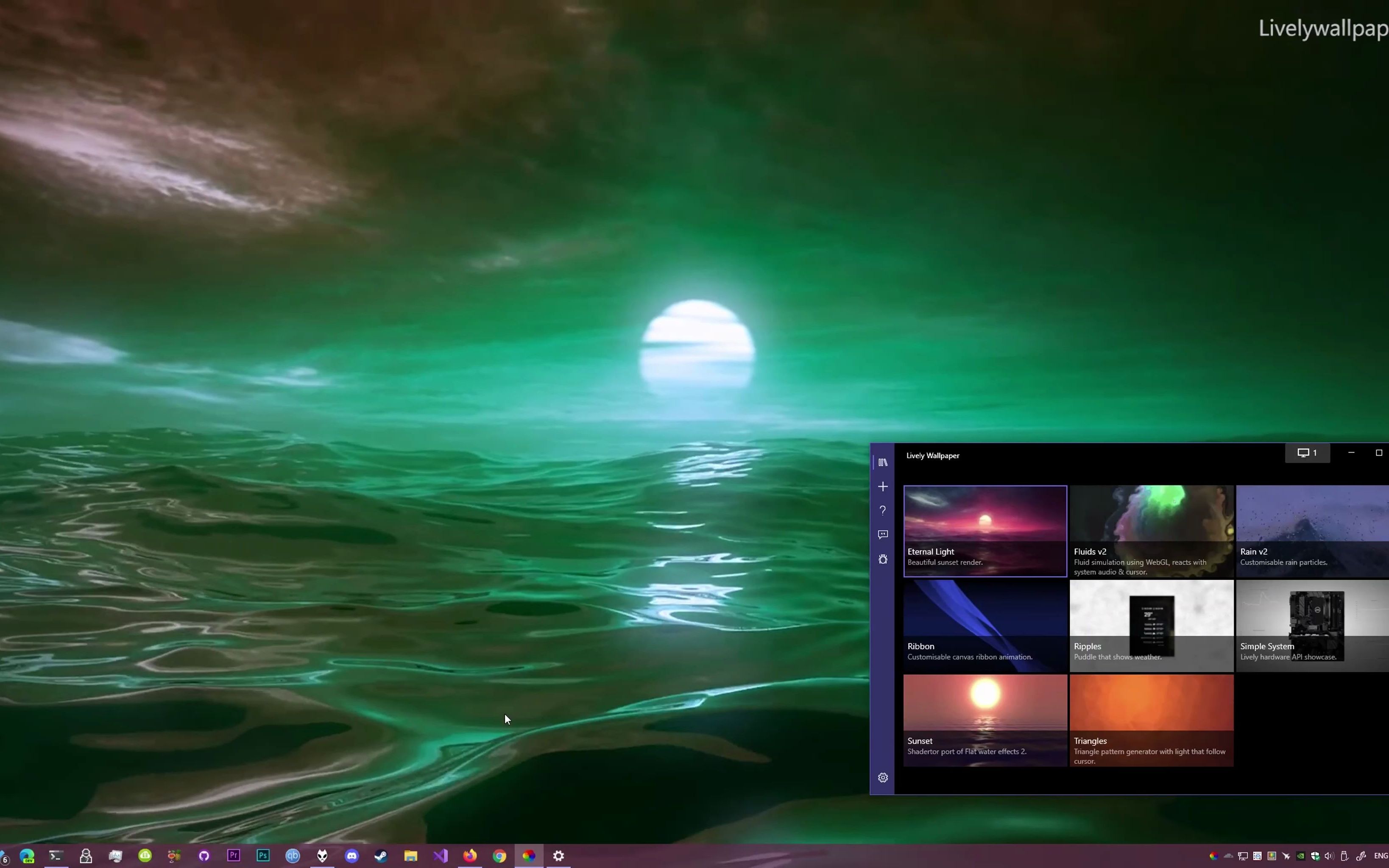livelywallpaper20开源动态壁纸演示更新视频