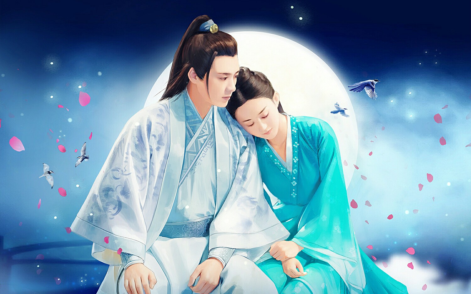 凡瑶之恋赵丽颖碧瑶李易峰张小凡再生花