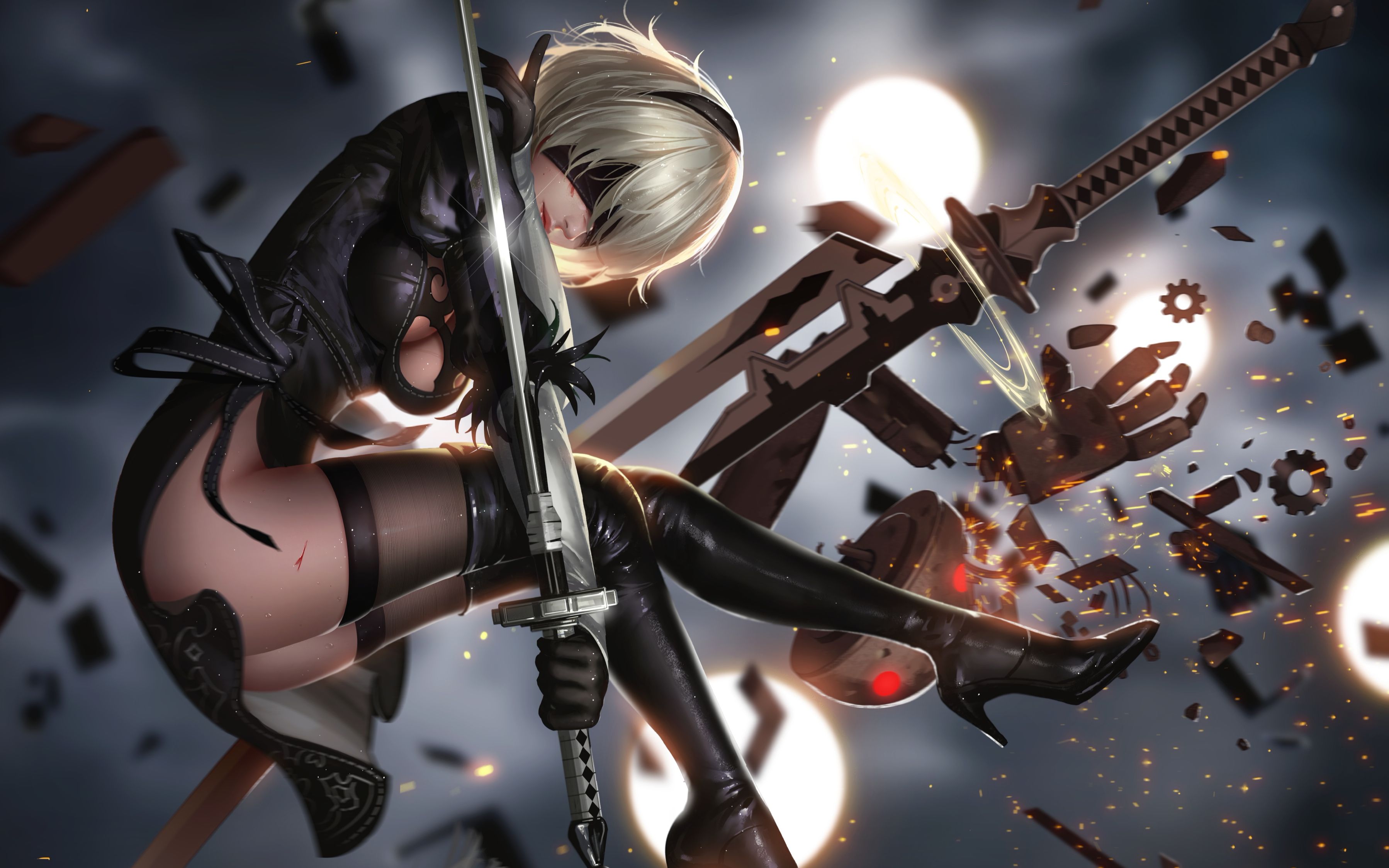 尼尔机械纪元2b9s若有灵魂就一定会长眠于此