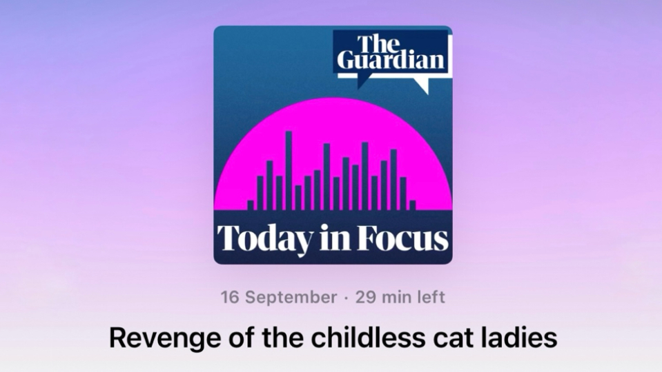 【卫报新闻播客】Revenge of the childless cat lady哔哩哔哩bilibili