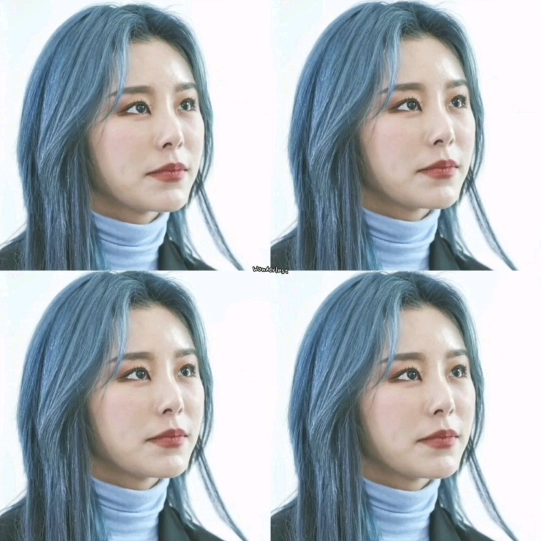 好爱蓝发时期的丁辉人