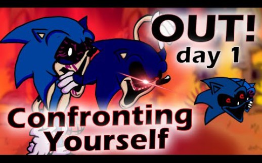 Vs Sonic.exe Confronting Yourself DAY 1 | Friday Night Funkin'哔哩哔哩bilibili