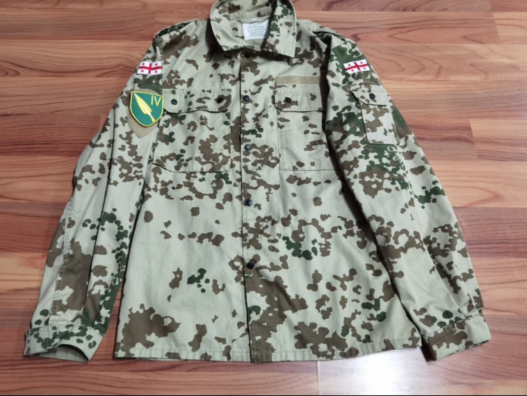 【军品装备介绍】有趣的装备—格鲁吉亚军队装备的德军军剩作战服