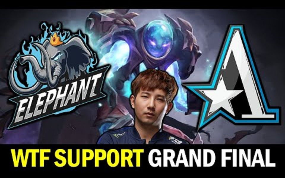 [dota2] 这是fy god的辅助电狗?elephant对阵aster!