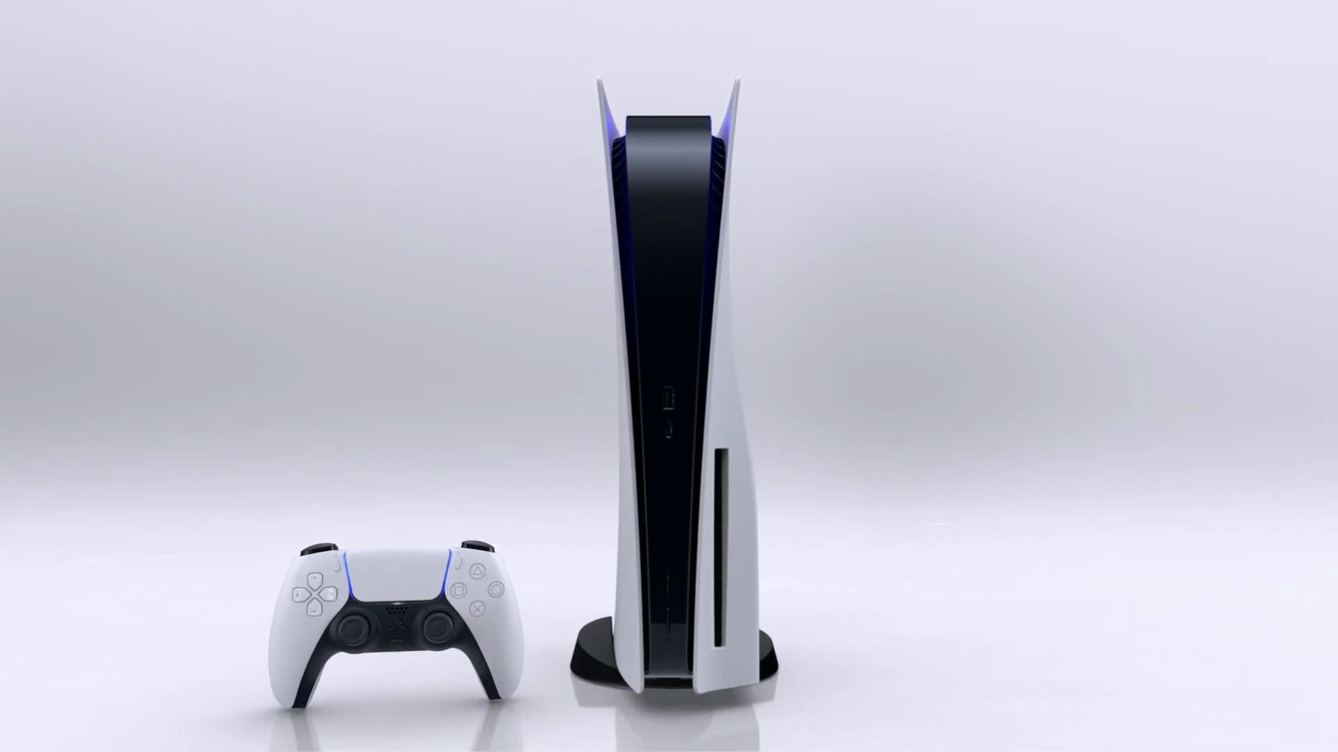 ps5游戏机外型公开发布!