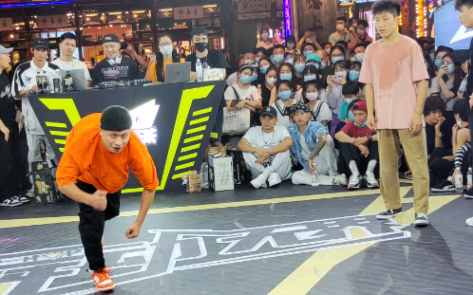 Ninja泰仔vs黄格垚王少翔(win)Freestyle2on2季军战康师傅街舞挑战赛粤西总决赛2022哔哩哔哩bilibili