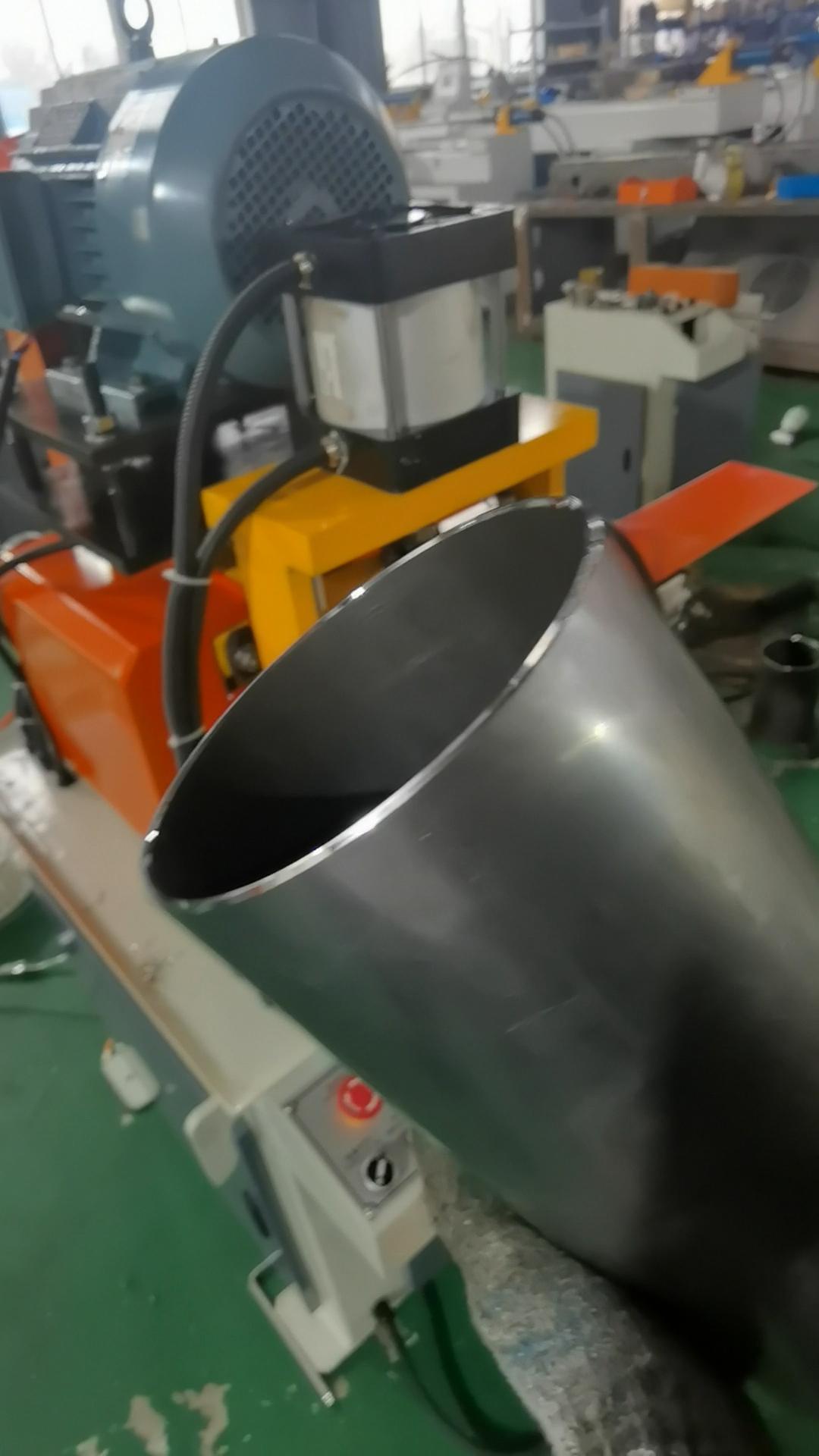 不锈钢管管口倒角机倒角效果