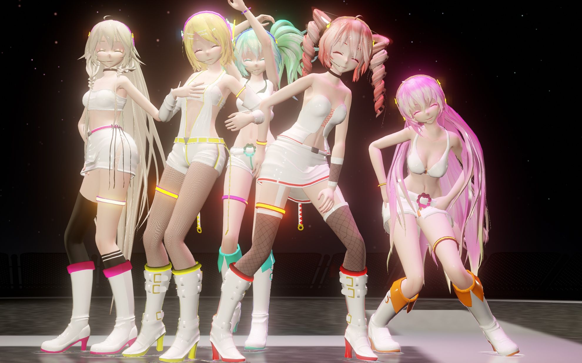 [图]MMD_メグメグ☆ファイヤーエンドレスナイト