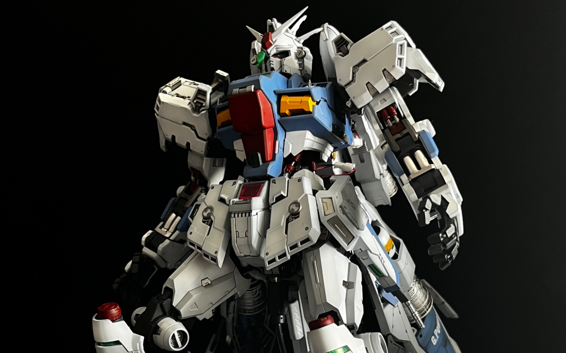 战甲强化 1:72 gp03 s 高达 制作过程更新 组合度