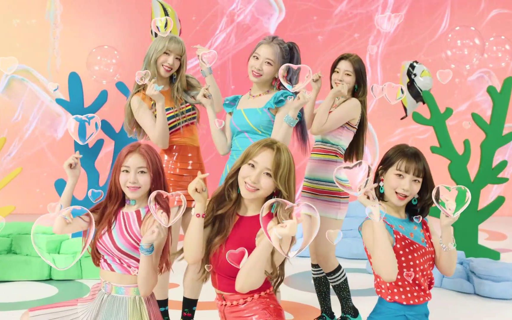 rocket punch 回归新曲官方mv公开 juicy