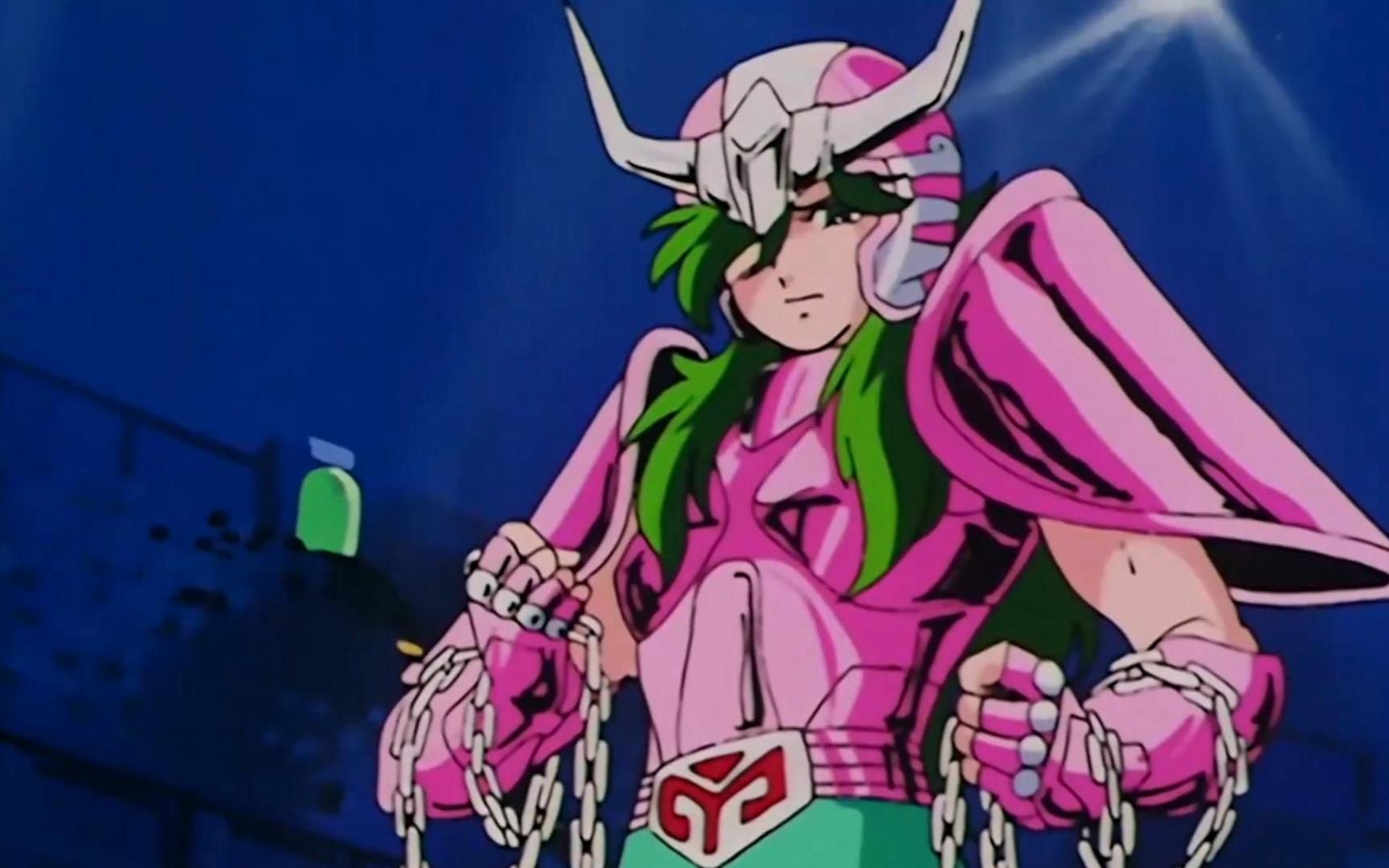 圣斗士:仙女座瞬的锁链!黄金圣衣凤凰座!