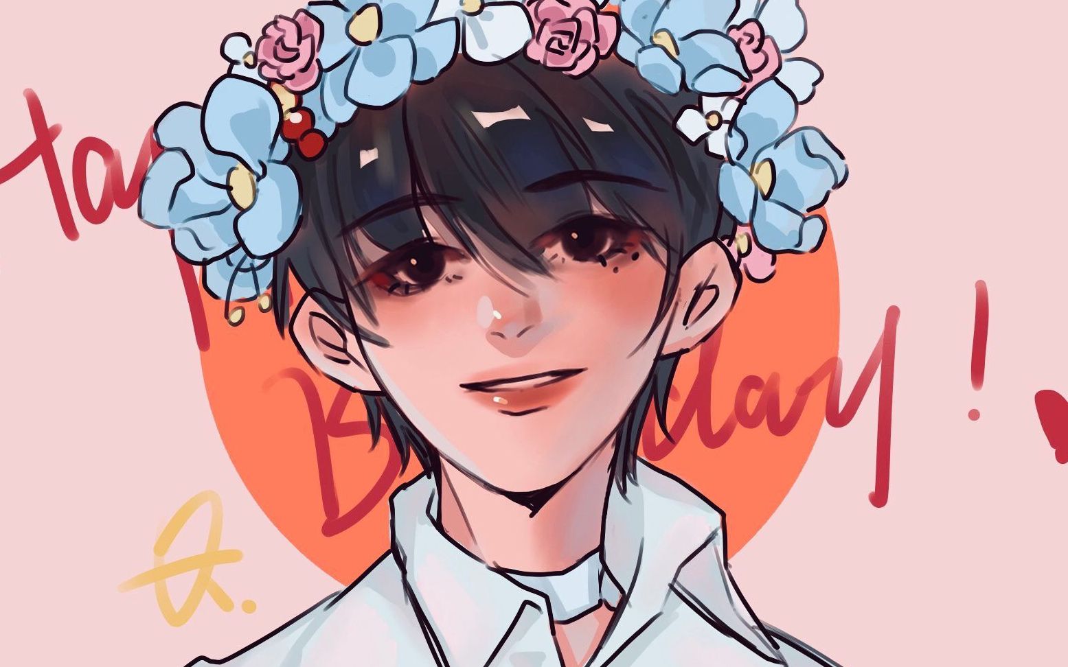 活动作品手书飞行线赵磊21岁生日快乐