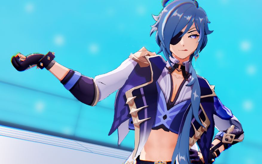 【原神mmd】凯亚snapping 冬天了腰部要保暖