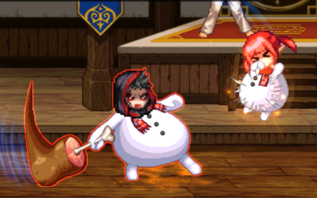 【dnf补丁】大叔们终于来了!男圣职者四职业二觉像素头雪人套演示