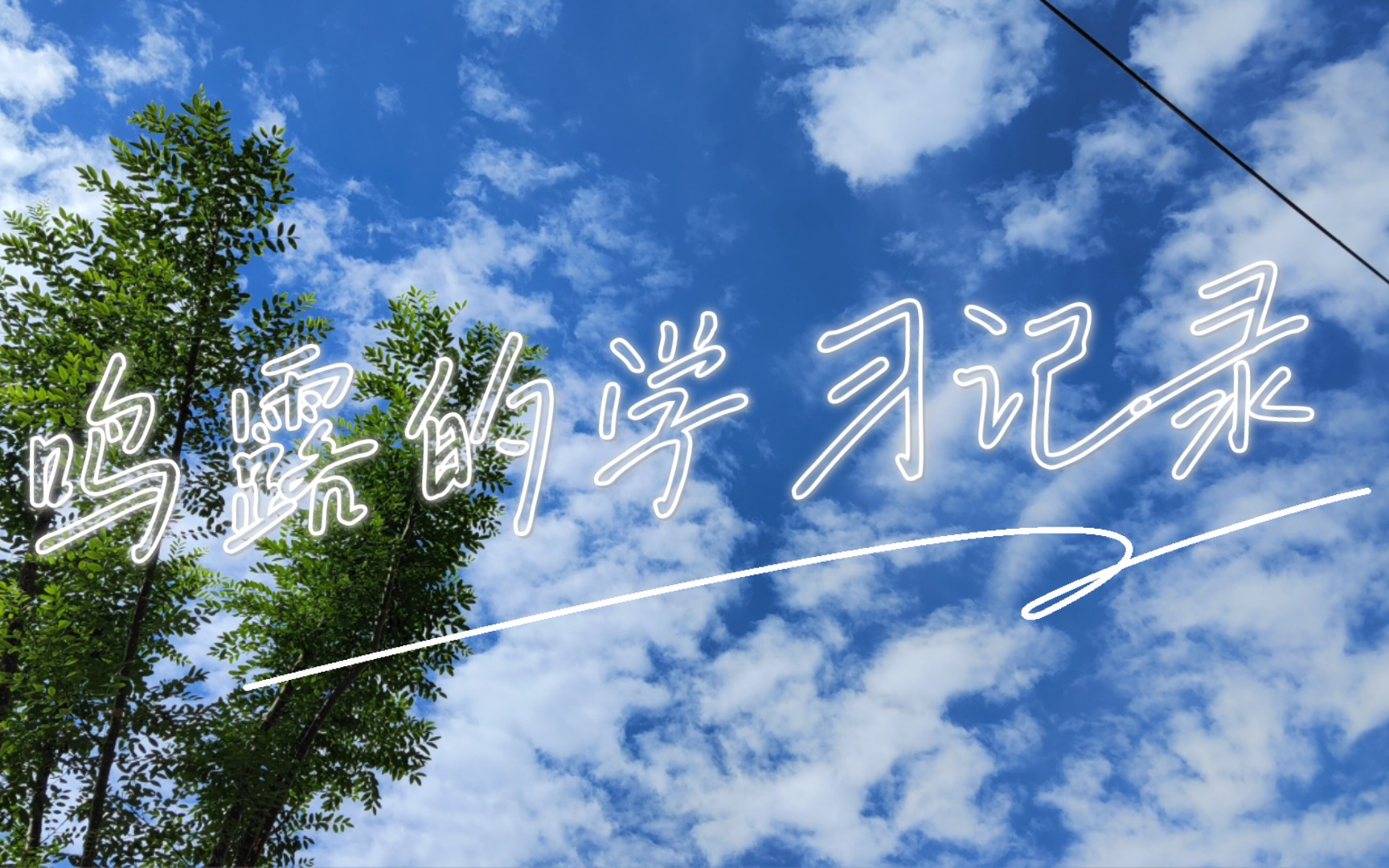 鸣露的学习记录|study with me|2022.7.15-2022.7.23