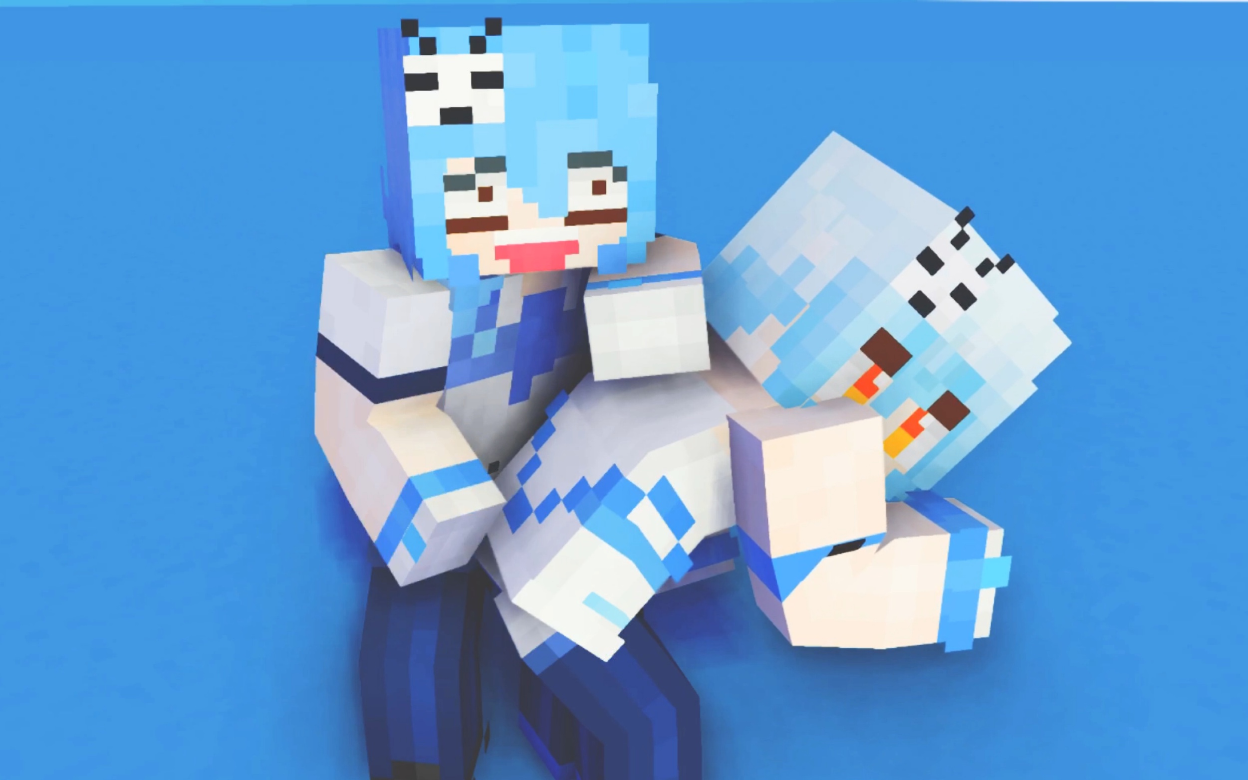 活动作品mc2233娘超沙雕的搓腚舞