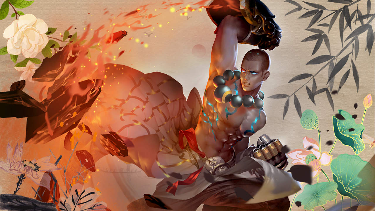 达摩精准大招上墙控制拉满疯狂输出,超高伤害惊艳全场