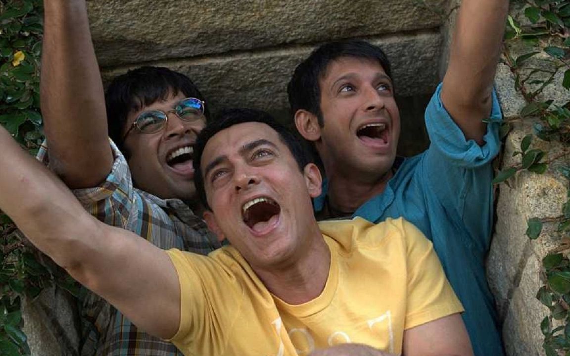 三傻大闹宝莱坞老友相见本以为会泪流满面结果米叔净挨打了