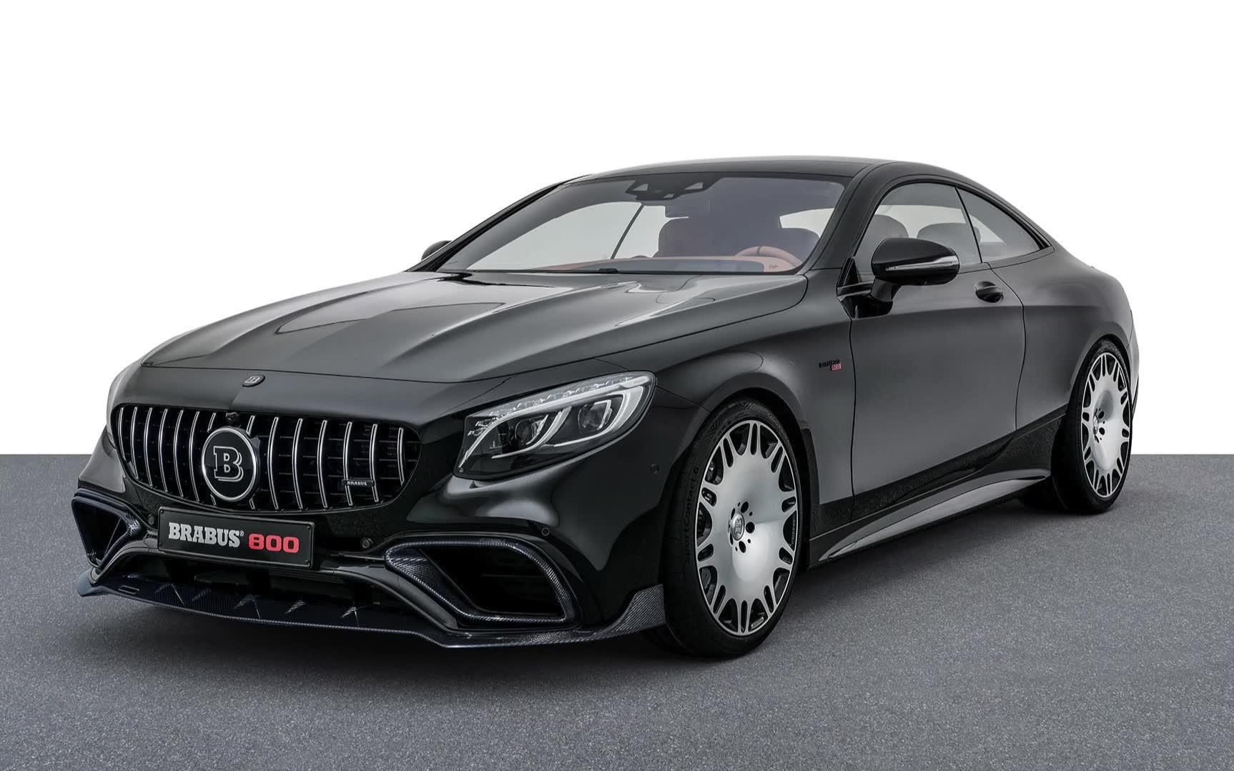 巴博斯改装奔驰amg s63 coupe 800匹马力,1000牛米,3.